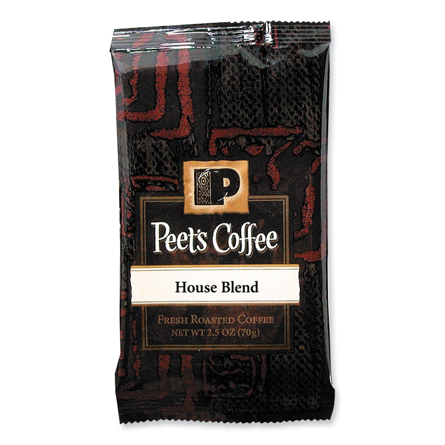 Coffee Portion Packs, House Blend, 2.5 oz Frack Pack, 18/Box - 