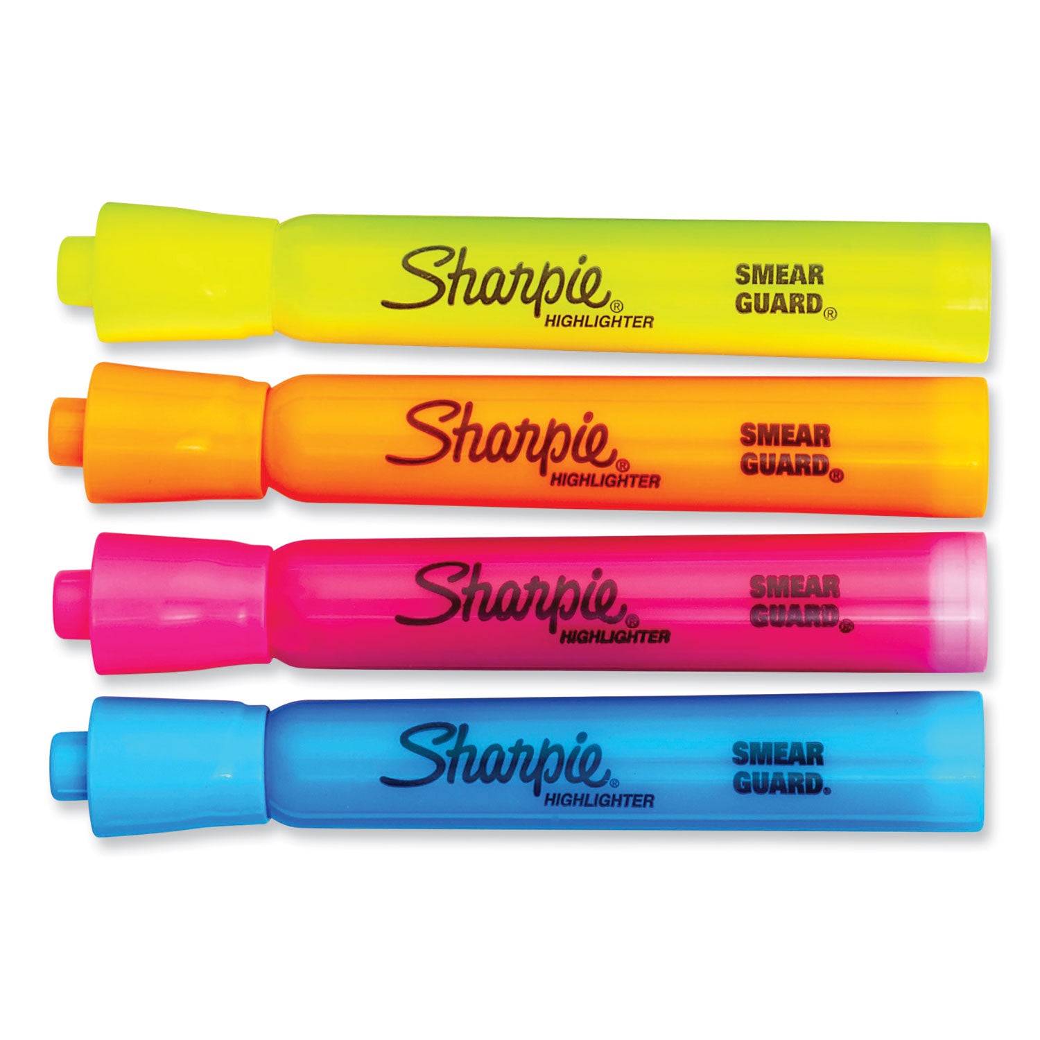 tank-style-highlighters-assorted-ink-colors-chisel-tip-assorted-barrel-colors-6-set_san25876pp - 2