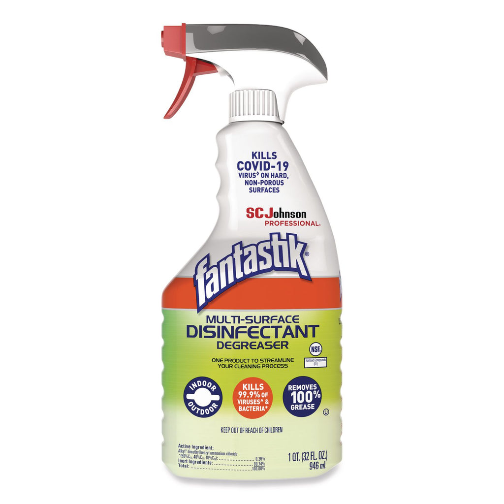Multi-Surface Disinfectant Degreaser, Herbal, 32 oz Spray Bottle
