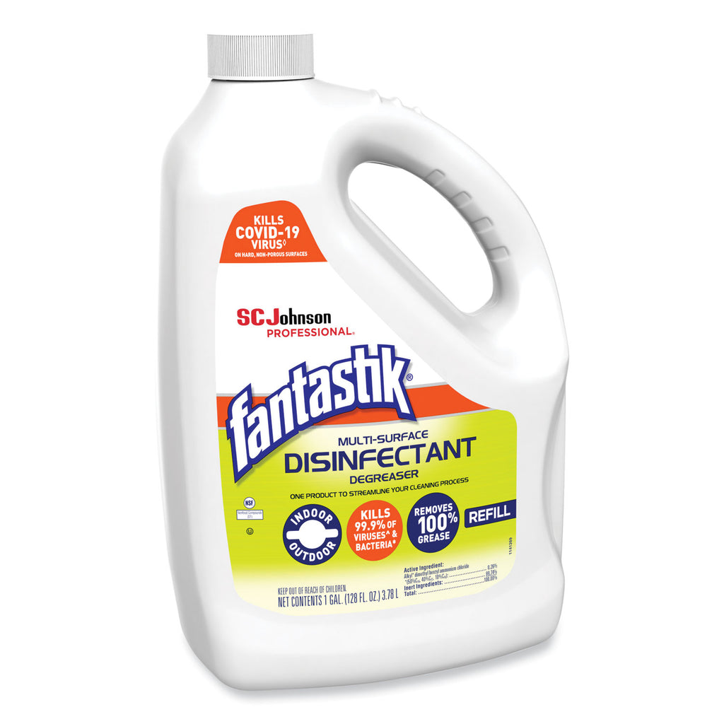 Multi-Surface Disinfectant Degreaser, Pleasant Scent, 1 Gallon Bottle, 4/Carton