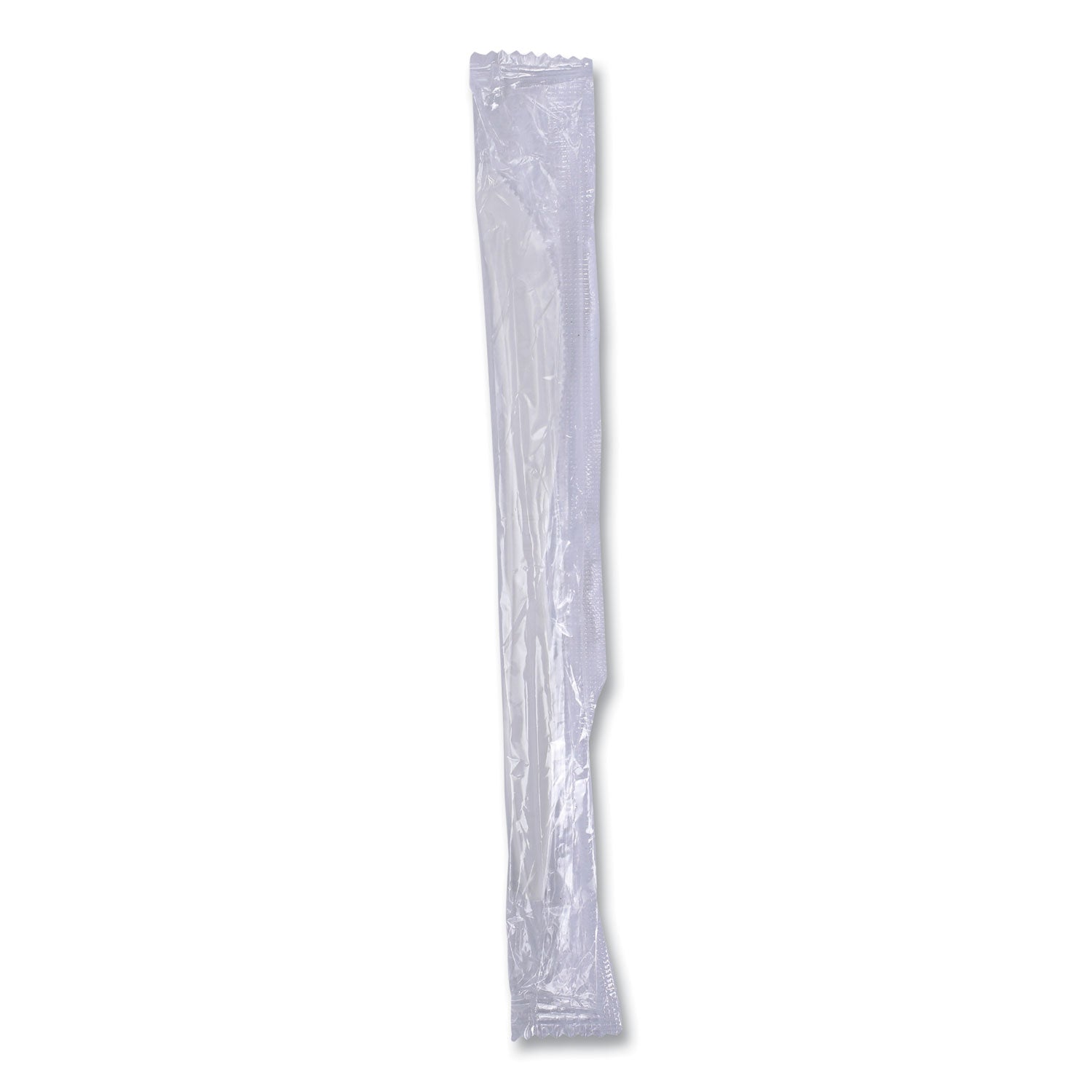 Mediumweight Wrapped Polypropylene Cutlery, Knives, White, 1,000/Carton - 