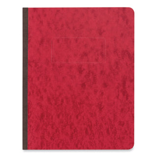 Pressboard Report Cover, Two-Piece Prong Fastener, 3" Capacity, 8.5 x 11, Executive Red/Executive Red - 