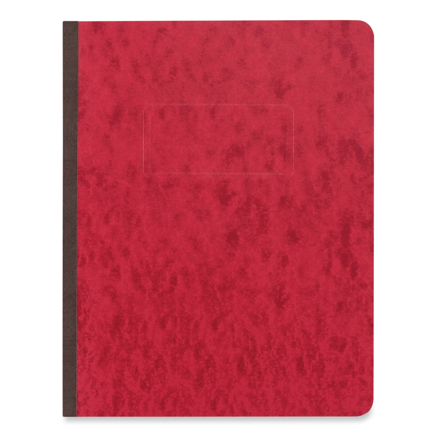 Pressboard Report Cover, Two-Piece Prong Fastener, 3" Capacity, 8.5 x 11, Executive Red/Executive Red - 
