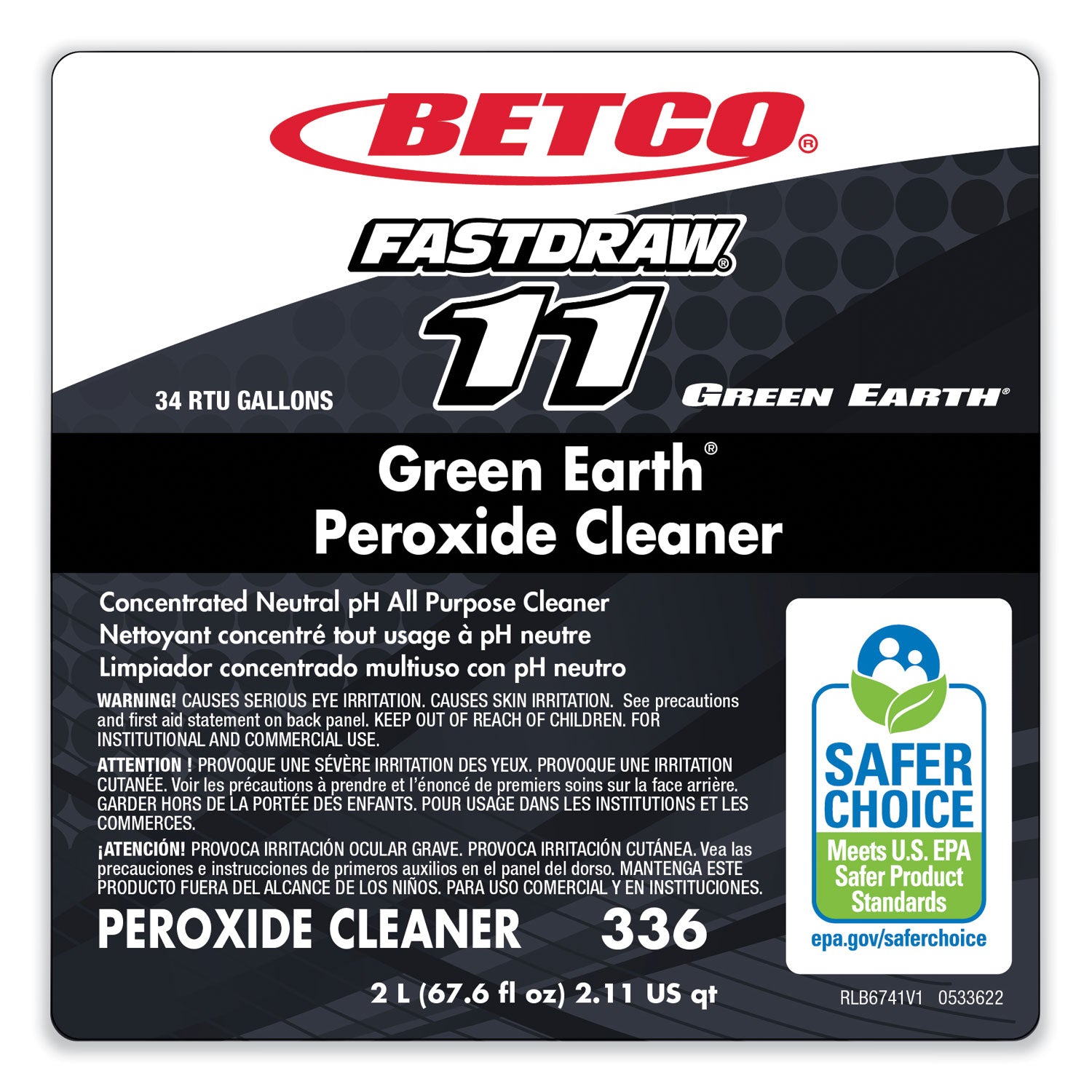 green-earth-peroxide-cleaner-fresh-mint-scent-2-l-bottle-4-carton_bet3364700 - 3