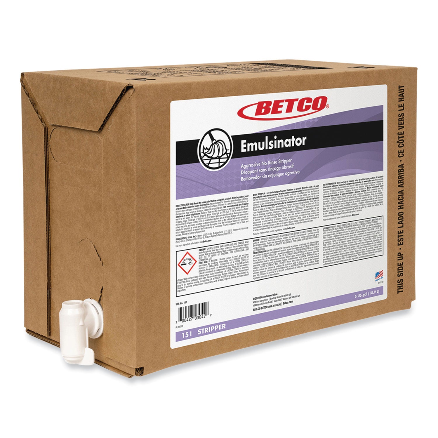 emulsinator-floor-stripper-sassafras-scent-5-gal-bag-in-box_bet151b500 - 1