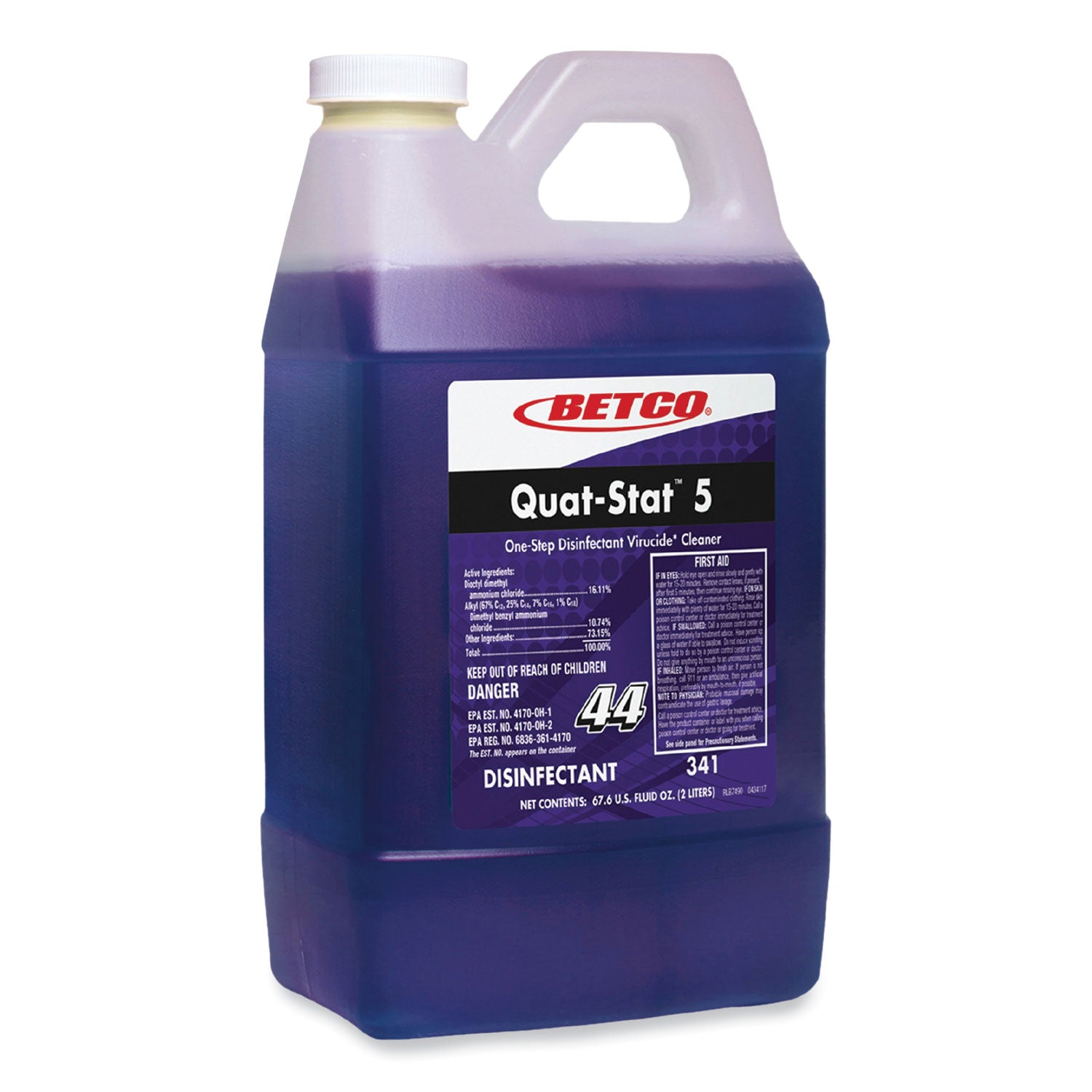 quat-stat-5-disinfectant-lavender-scent-2-l-bottle-4-carton_bet3414700 - 1