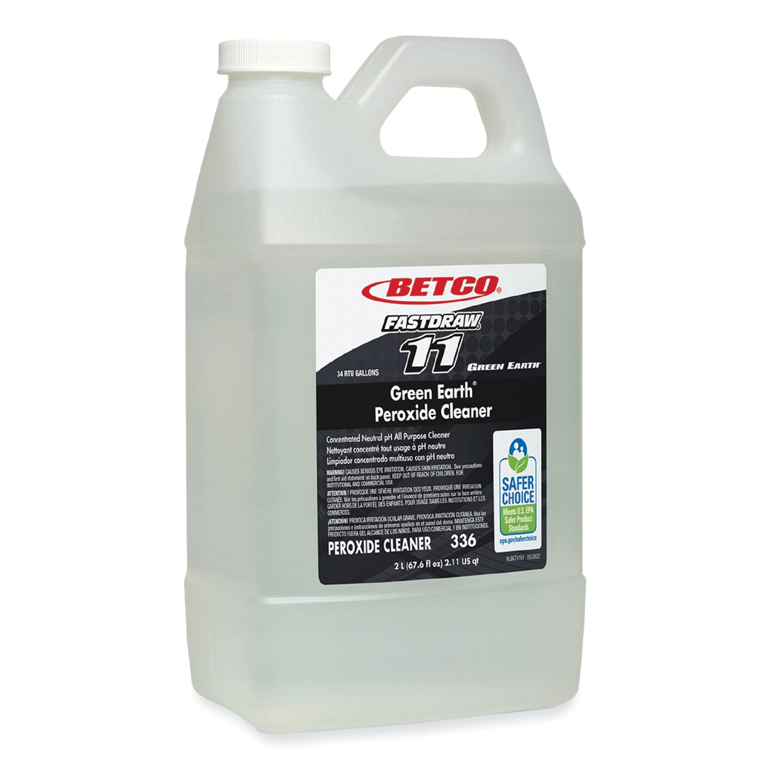 green-earth-peroxide-cleaner-fresh-mint-scent-2-l-bottle-4-carton_bet3364700 - 1