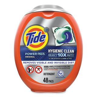 hygienic-clean-heavy-10x-duty-power-pods-original-scent-81-oz-tub-48-pods-tub-4-tubs-carton_pgc59080ct - 1