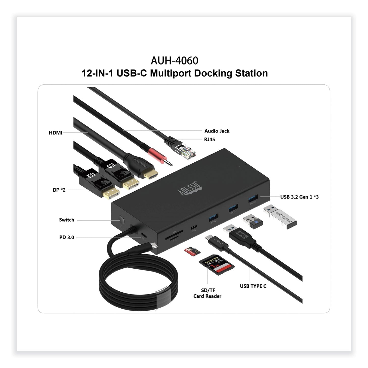 12-in-1-usb-c-multi-port-taa-compliant-docking-station-black_adeauh4060 - 2