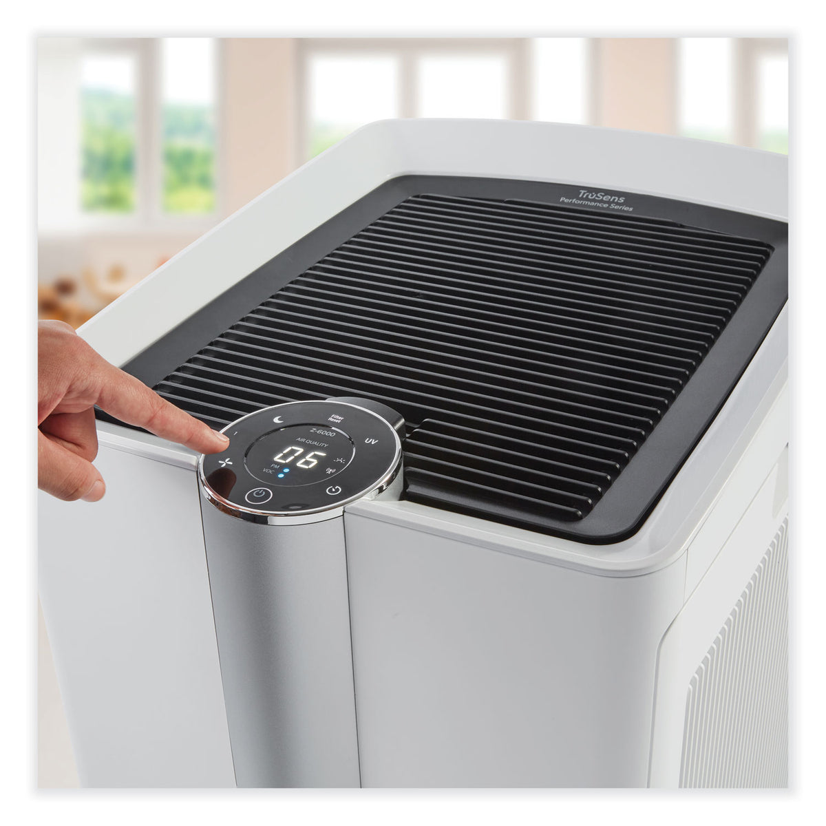 Z-6000 Performance Air Purifier, 1,750 sq ft, White
