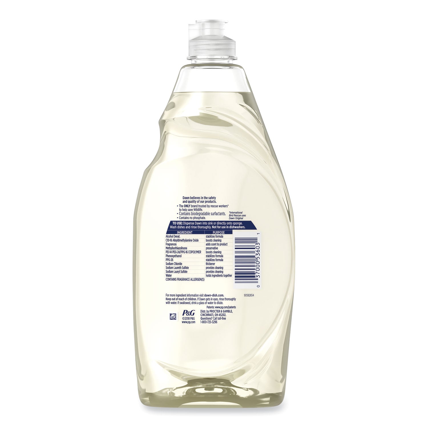 platinum-liquid-dish-detergent-lemon-scent-3-24-oz-bottles-plus-2-sponges-carton_pgc49055 - 3