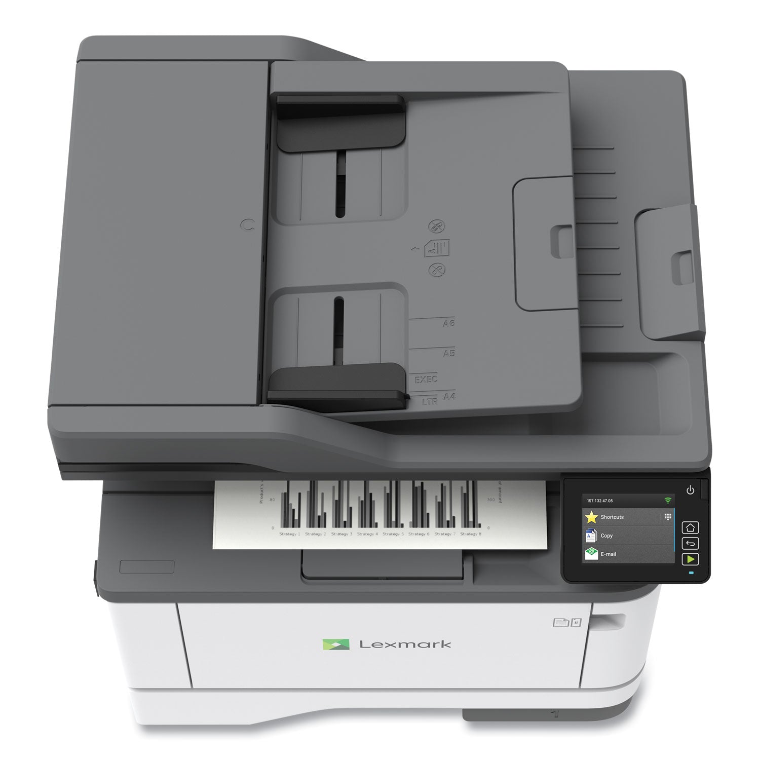 MX331adn MFP Mono Laser Printer, Copy; Print; Scan