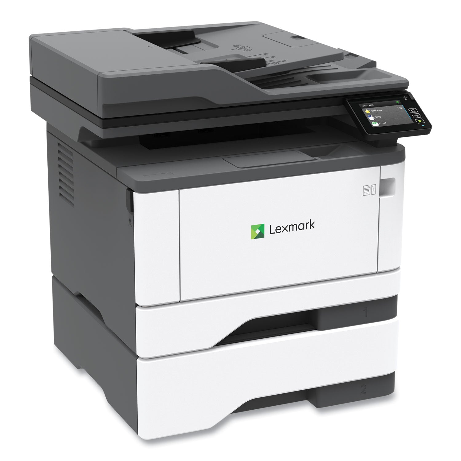 MX431adn MFP Mono Laser Printer, Copy; Fax; Print; Scan