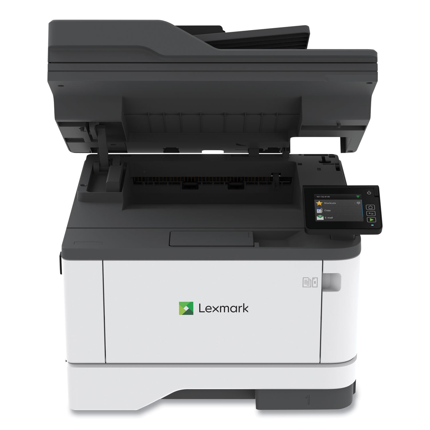 MX431adn MFP Mono Laser Printer, Copy; Fax; Print; Scan