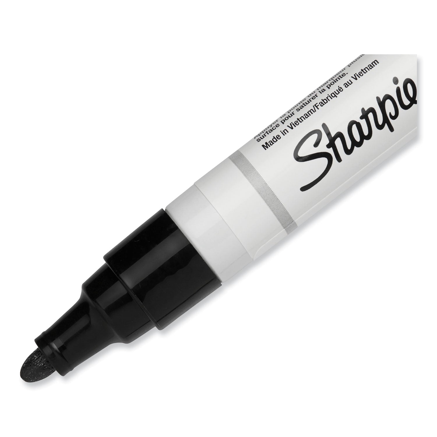 Permanent Paint Marker, Medium Bullet Tip, Black