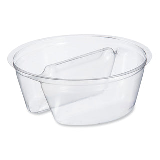 Plastic Cup Insert, 3.5 oz, 3.6" Diameter x 1.3"h, Clear, 1,000/Carton