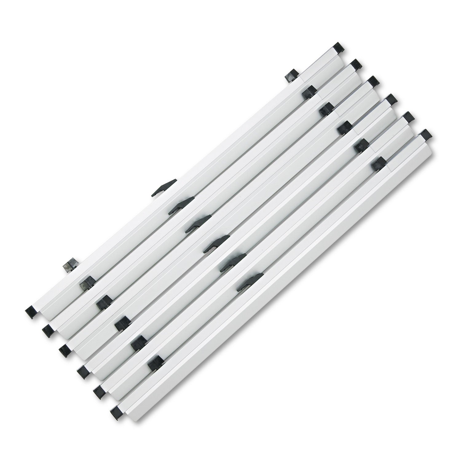 Sheet File Hanging Clamps, 100 Sheets Per Clamp, 30" Length, 6/Carton - 