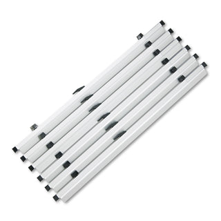 Sheet File Hanging Clamps, 100 Sheets Per Clamp, 30" Length, 6/Carton - 