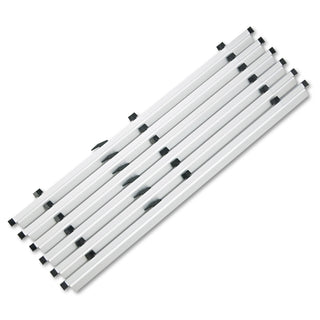 Sheet File Hanging Clamps, 100 Sheets Per Clamp, 36" Length, 6/Carton - 