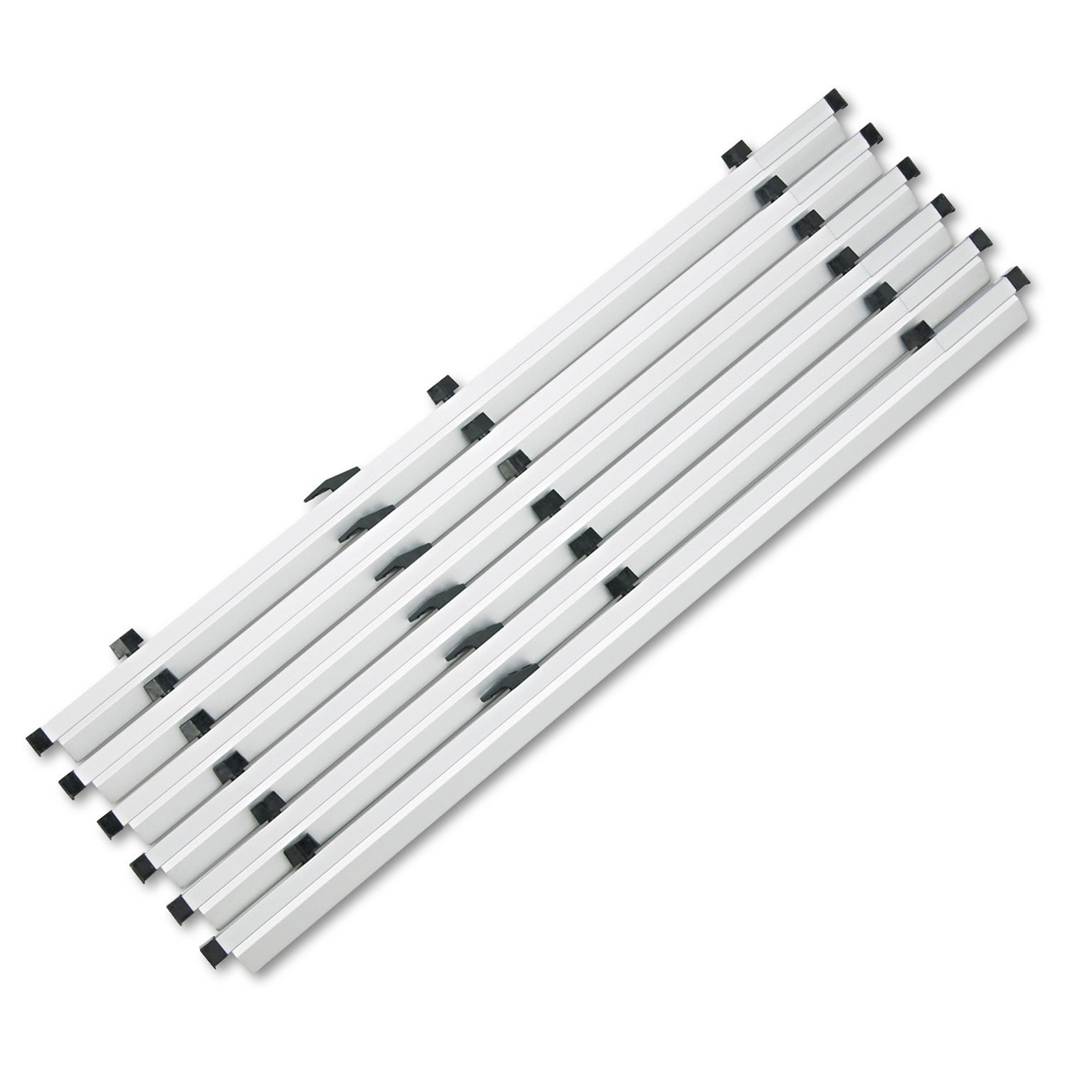 Sheet File Hanging Clamps, 100 Sheets Per Clamp, 36" Length, 6/Carton - 