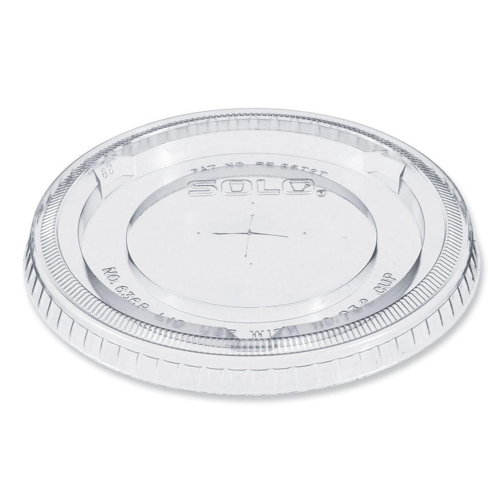 Plastic Cold Cup Lids, Fits 32 oz Cups, Clear, 500/Carton