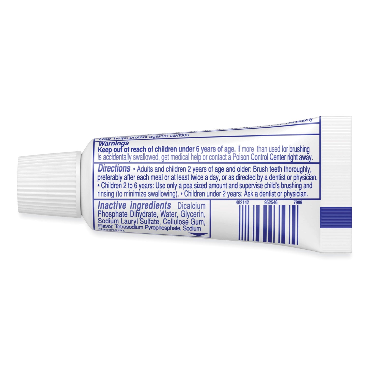 toothpaste-personal-size-085-oz-tube-unboxed-240-carton_cpc09782 - 2