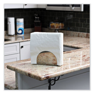 Dinner Napkin, 1-Ply, 17 x 17, White, 250/Pack, 12 Packs/Carton