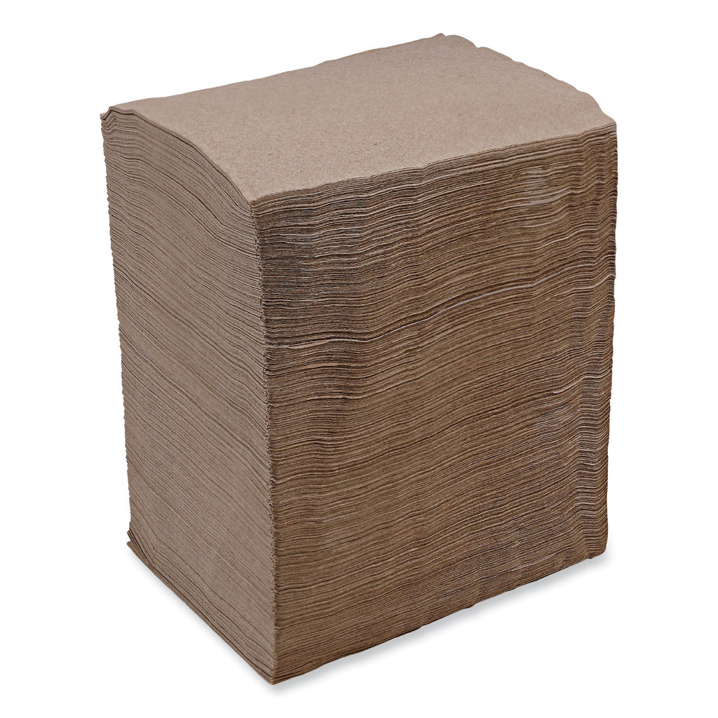1-4-fold-lunch-napkins-1-ply-13-x-10-kraft-500-pack-12-packs-carton_bwk8323k - 1