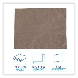 1-4-fold-lunch-napkins-1-ply-13-x-10-kraft-500-pack-12-packs-carton_bwk8323k - 2