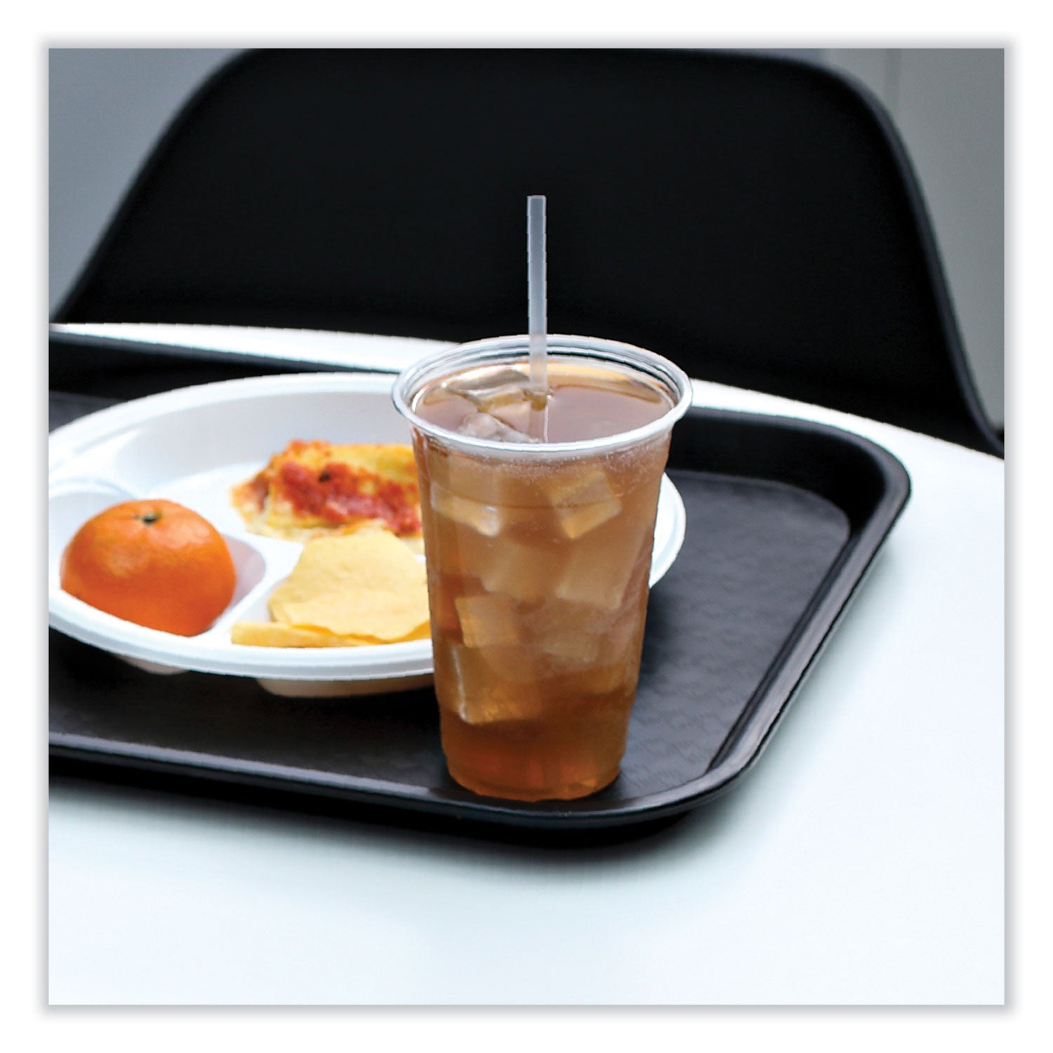 Clear Plastic Cold Cups, 20 oz, PET, 50 Cups/Sleeve, 20 Sleeves/Carton