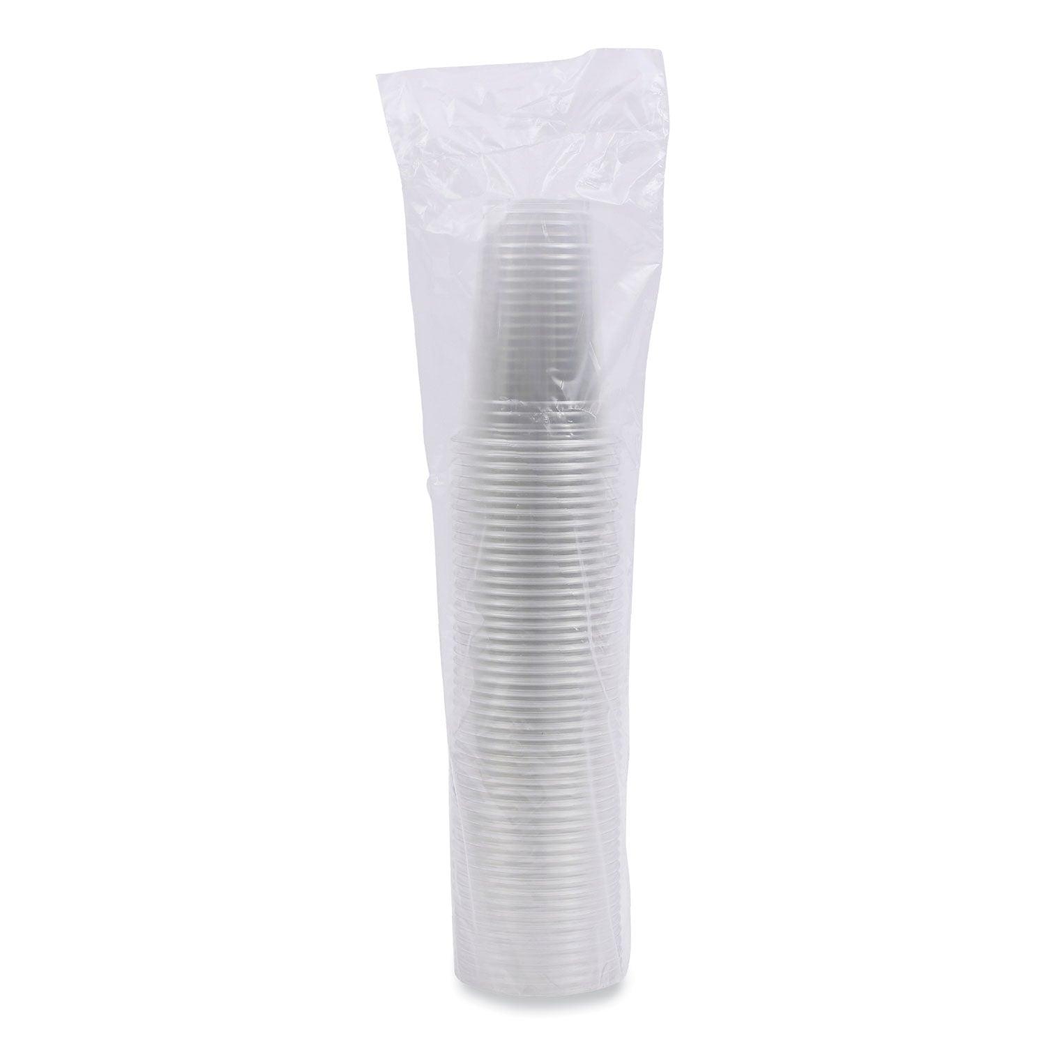 Clear Plastic Cold Cups, 20 oz, PET, 50 Cups/Sleeve, 20 Sleeves/Carton