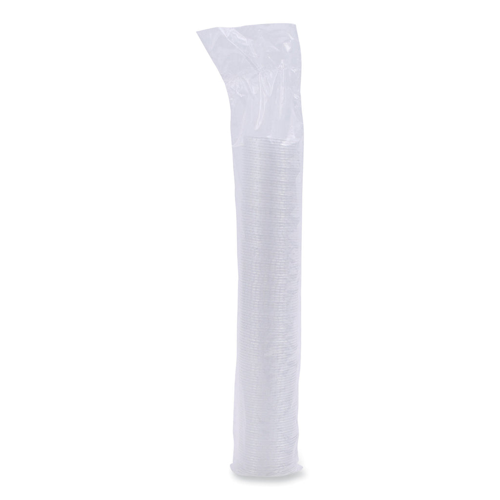 Souffle/Portion Cup Lids, Fits 1.5 oz and 2 oz Portion Cups, Clear, 2,500/Carton