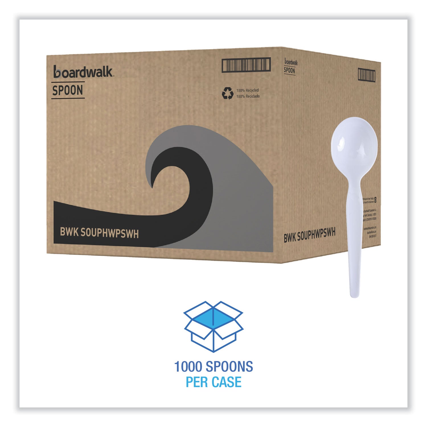 heavyweight-polystyrene-cutlery-soup-spoon-white-1000-carton_bwksouphwpswh - 2