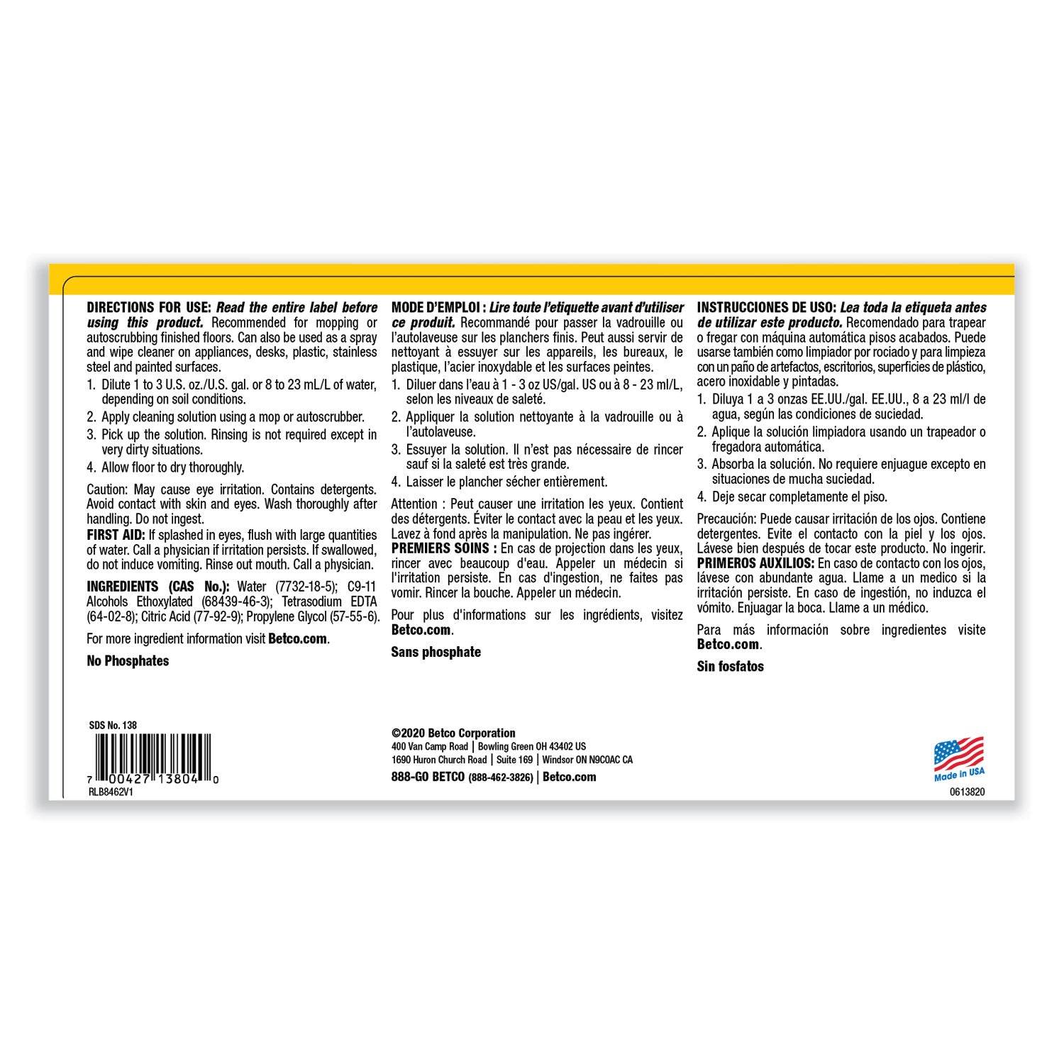 ph7-floor-cleaner-lemon-scent-1-gal-bottle-4-carton_bet1380400 - 7