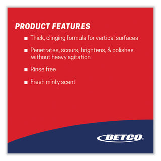Best Bet Liquid Creme Cleanser, Mint, 32 oz Bottle, 12/Carton