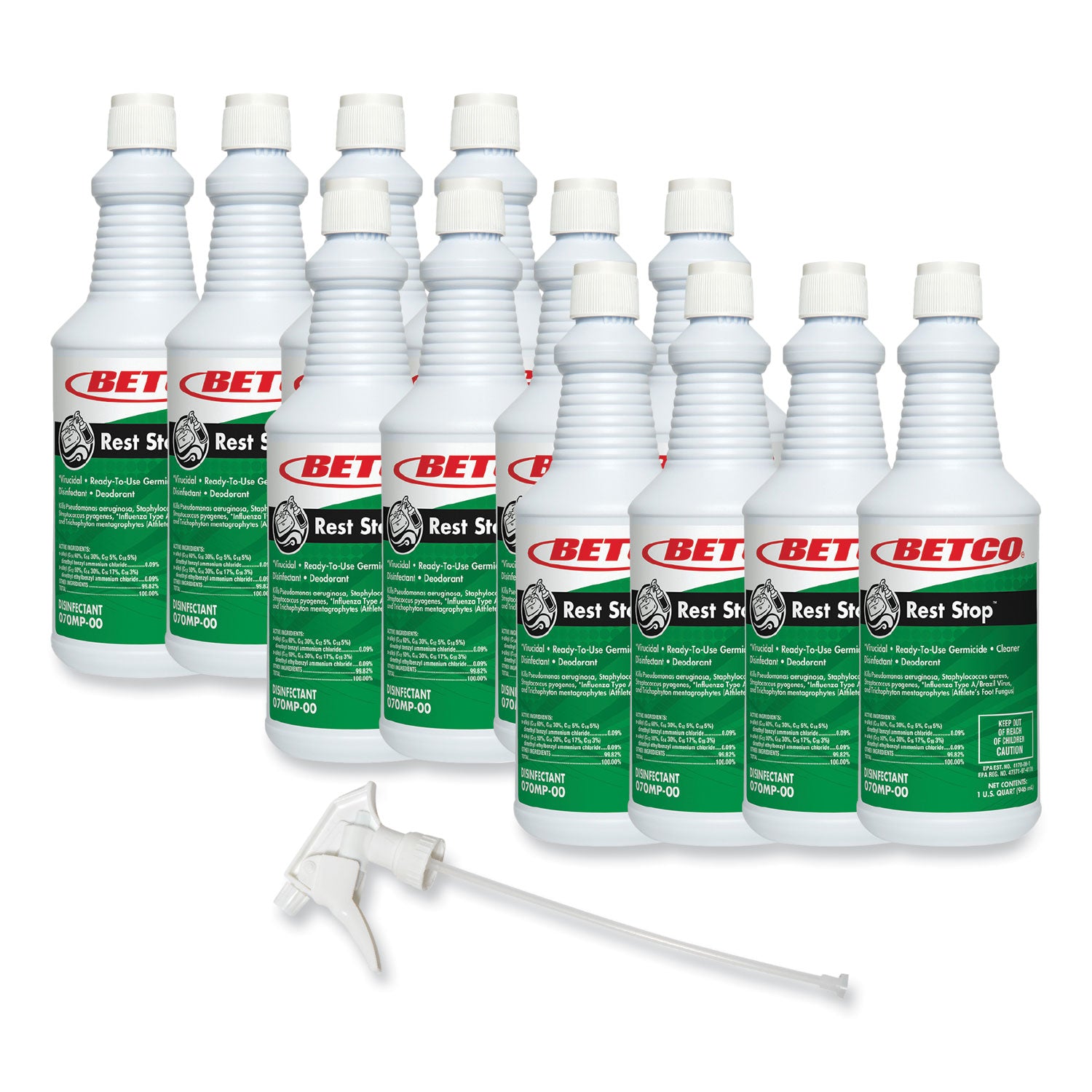 rest-stop-non-acid-bowl-and-restroom-cleaner-floral-fresh-scent-32-oz-bottle-12-carton_bet0701200 - 7