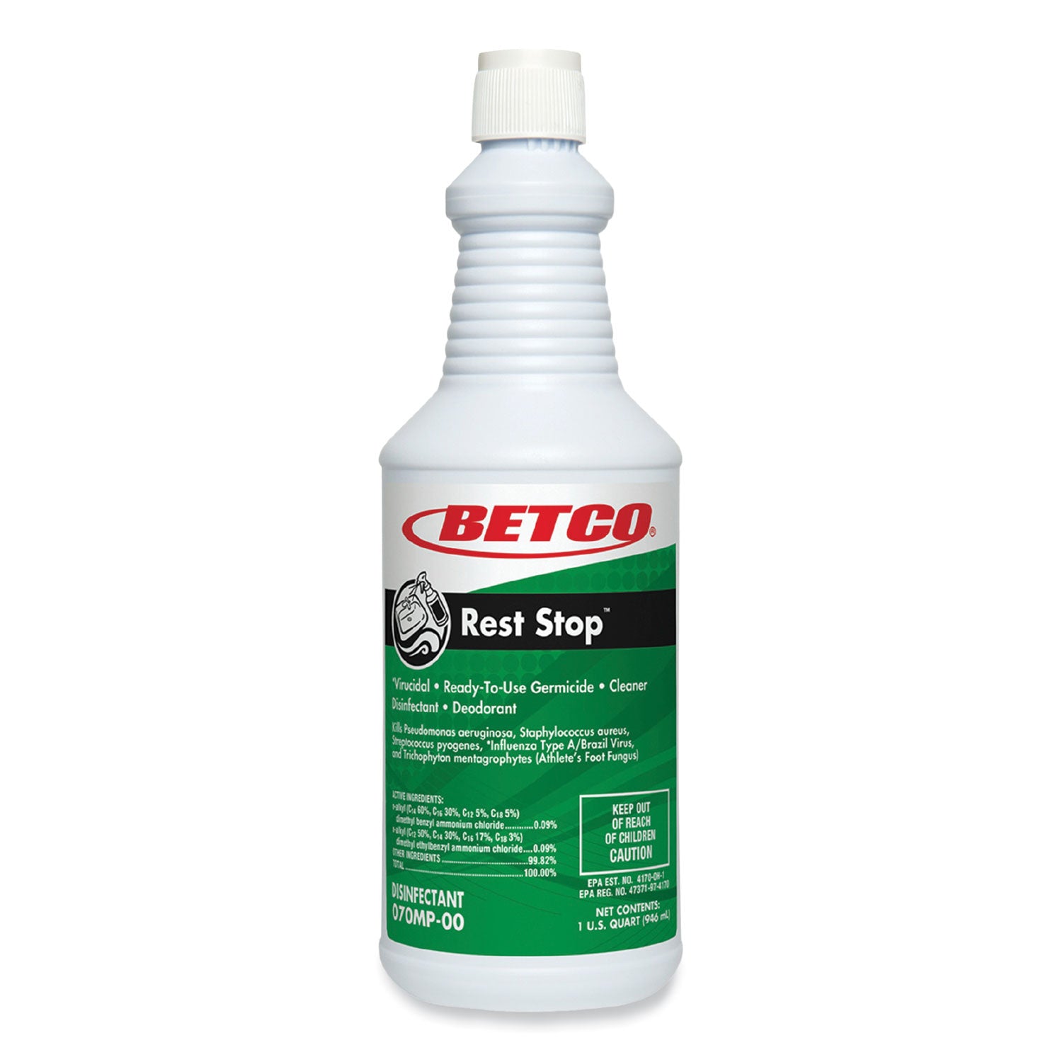 rest-stop-non-acid-bowl-and-restroom-cleaner-floral-fresh-scent-32-oz-bottle-12-carton_bet0701200 - 1