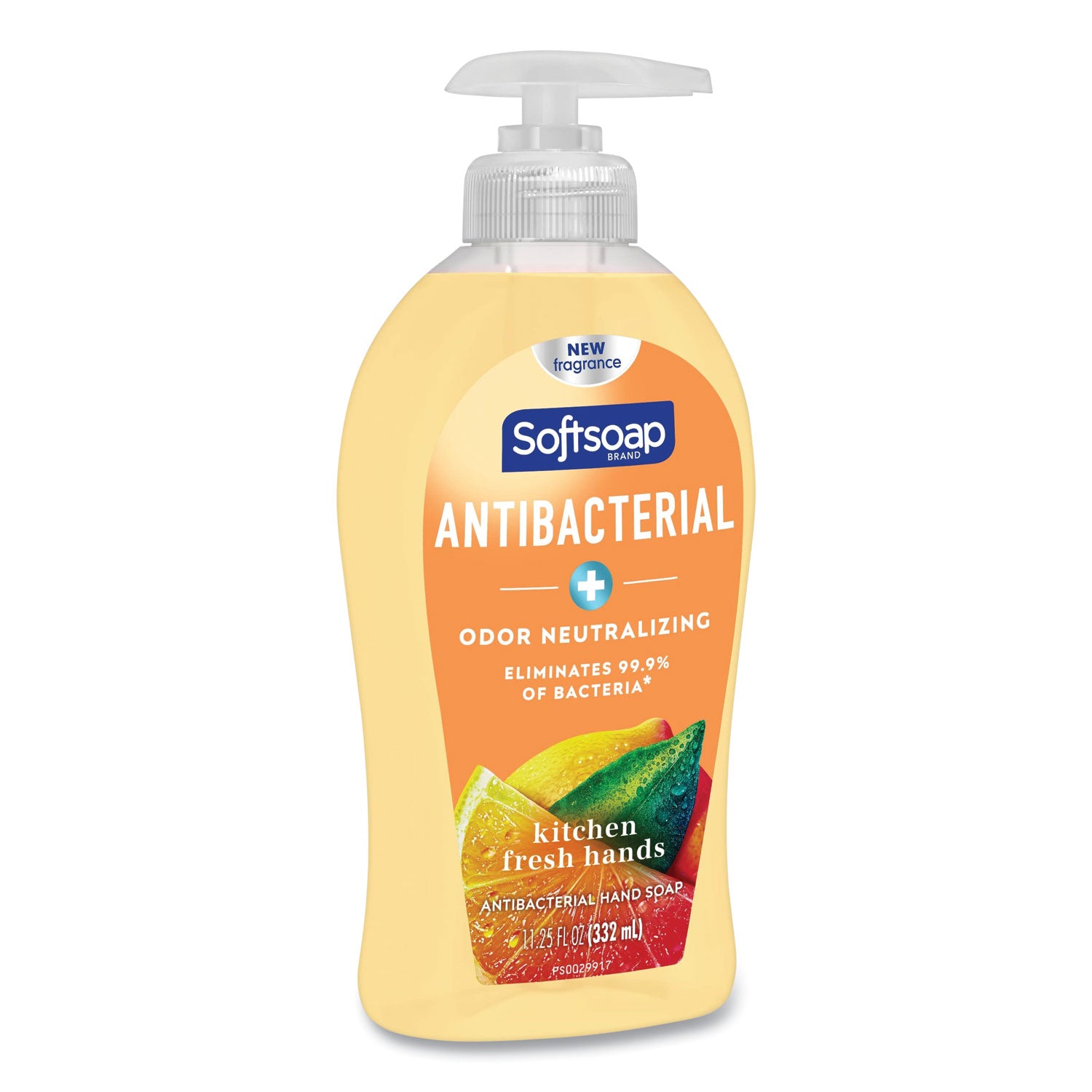 Antibacterial Hand Soap, Citrus, 11.25 oz Pump Bottle, 6/Carton