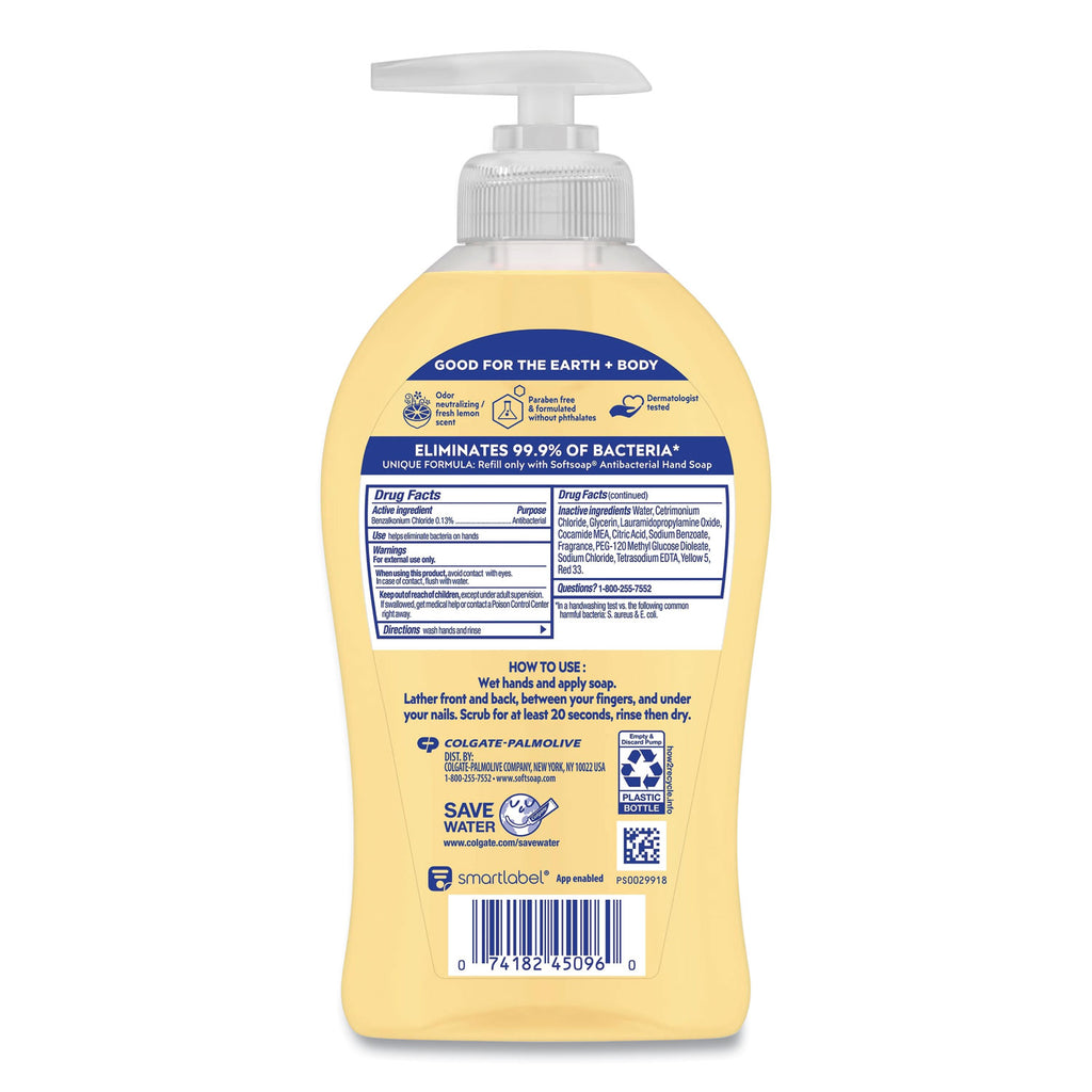 Antibacterial Hand Soap, Citrus, 11.25 oz Pump Bottle