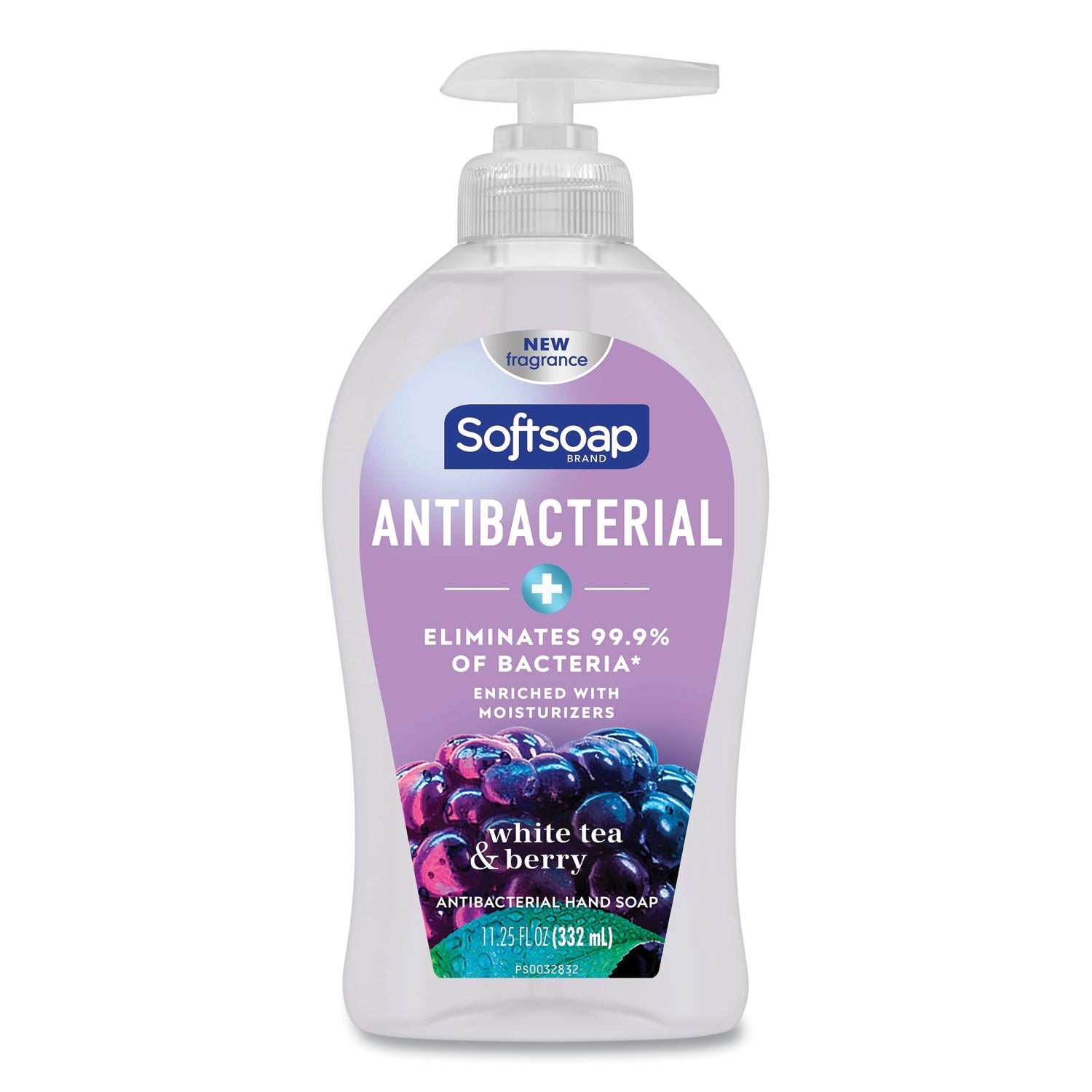 antibacterial-hand-soap-white-tea-and-berry-fusion-1125-oz-pump-bottle-6-carton_cpc44573 - 1