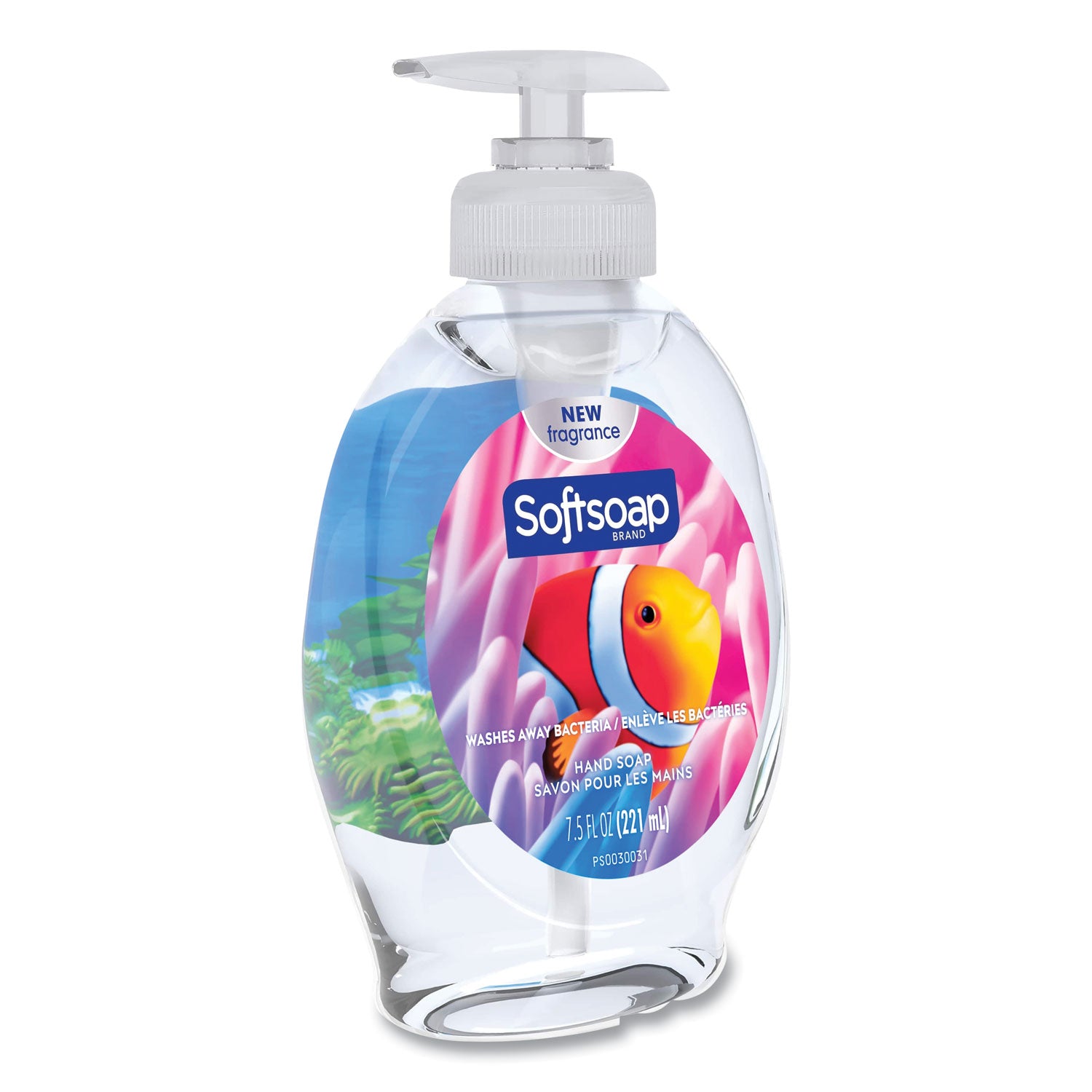 Liquid Hand Soap Pumps, Fresh, 7.5 oz Bottle, 6/Carton