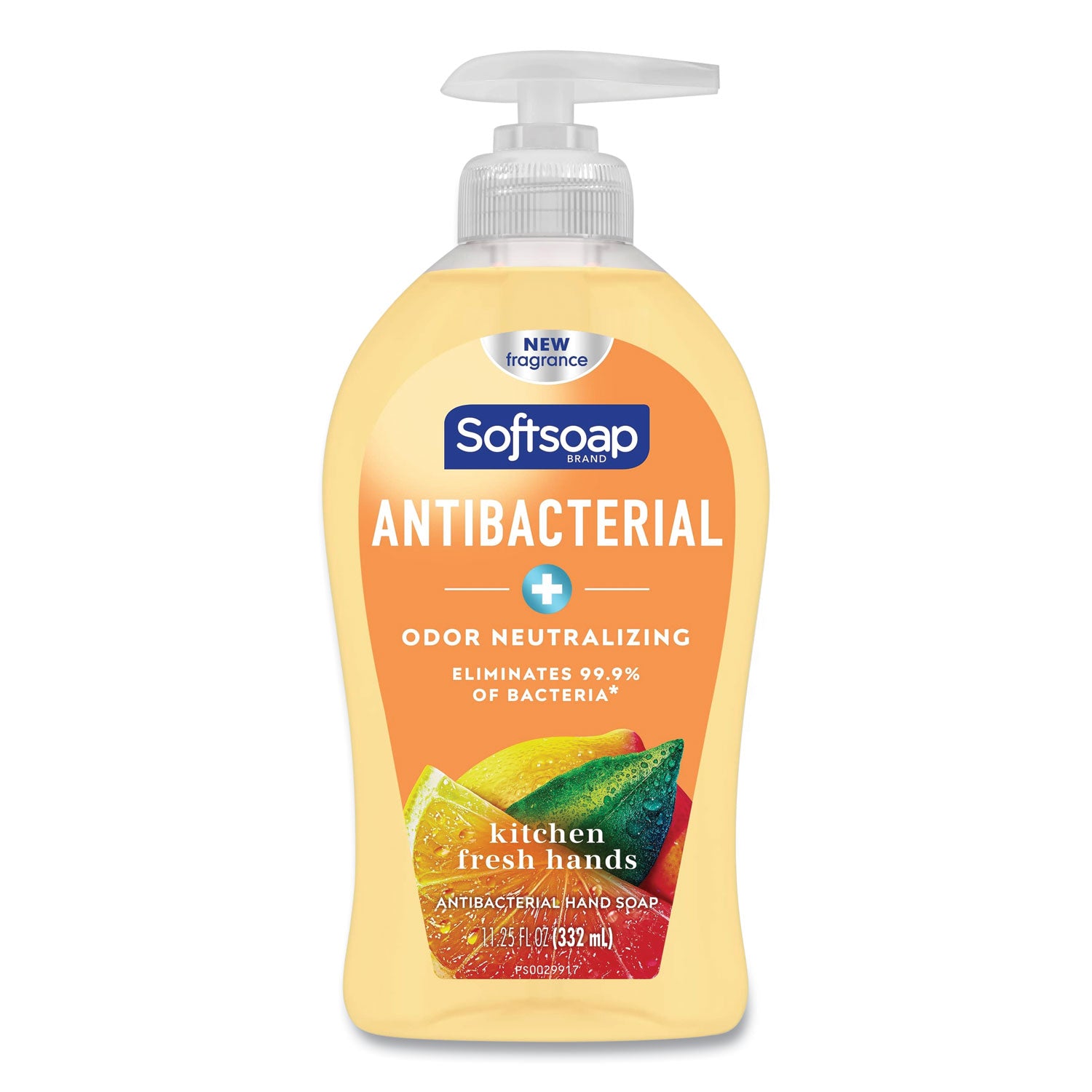 Antibacterial Hand Soap, Citrus, 11.25 oz Pump Bottle