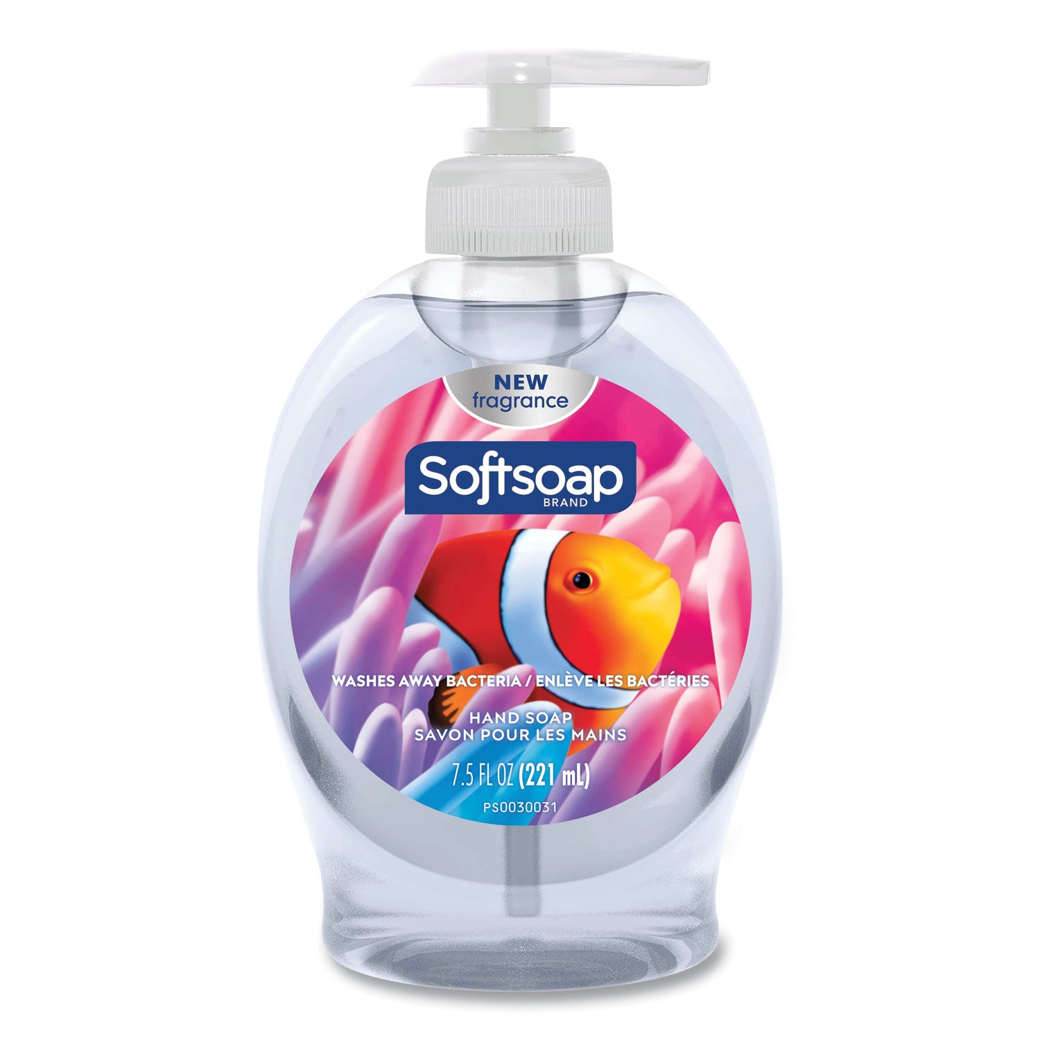 Liquid Hand Soap Pumps, Fresh, 7.5 oz Bottle, 6/Carton