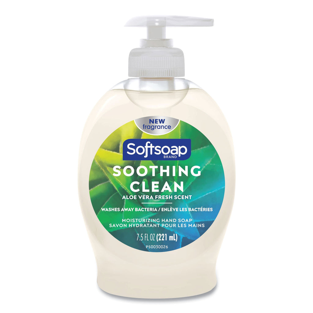 Moisturizing Hand Soap, Aloe, 7.5 oz Bottle, 6/Carton