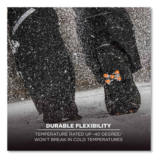 Trex 6310 Adjustable Slip-On Ice Cleats, Large, Black, Pair, Ships in 1-3 Business Days