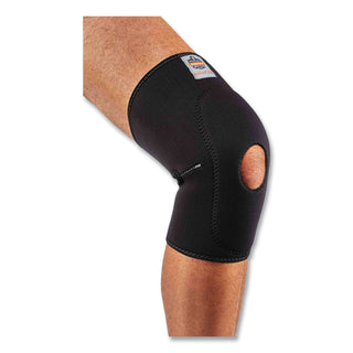 ProFlex 615 Open Patella Anterior Pad Knee Sleeve, Medium, Black, Ships in 1-3 Business Days