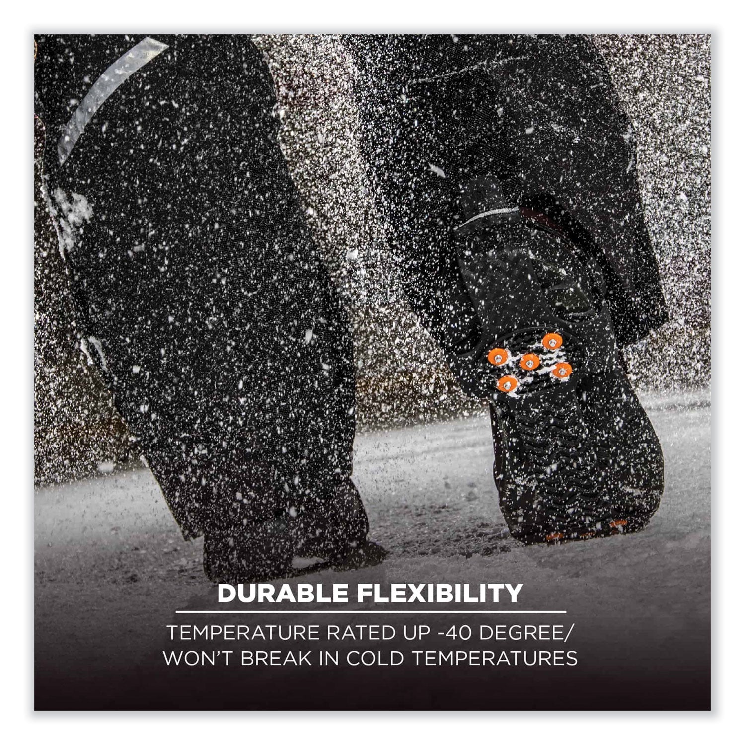 Trex 6310 Adjustable Slip-On Ice Cleats, X-Large, Black, Pair, Ships in 1-3 Business Days