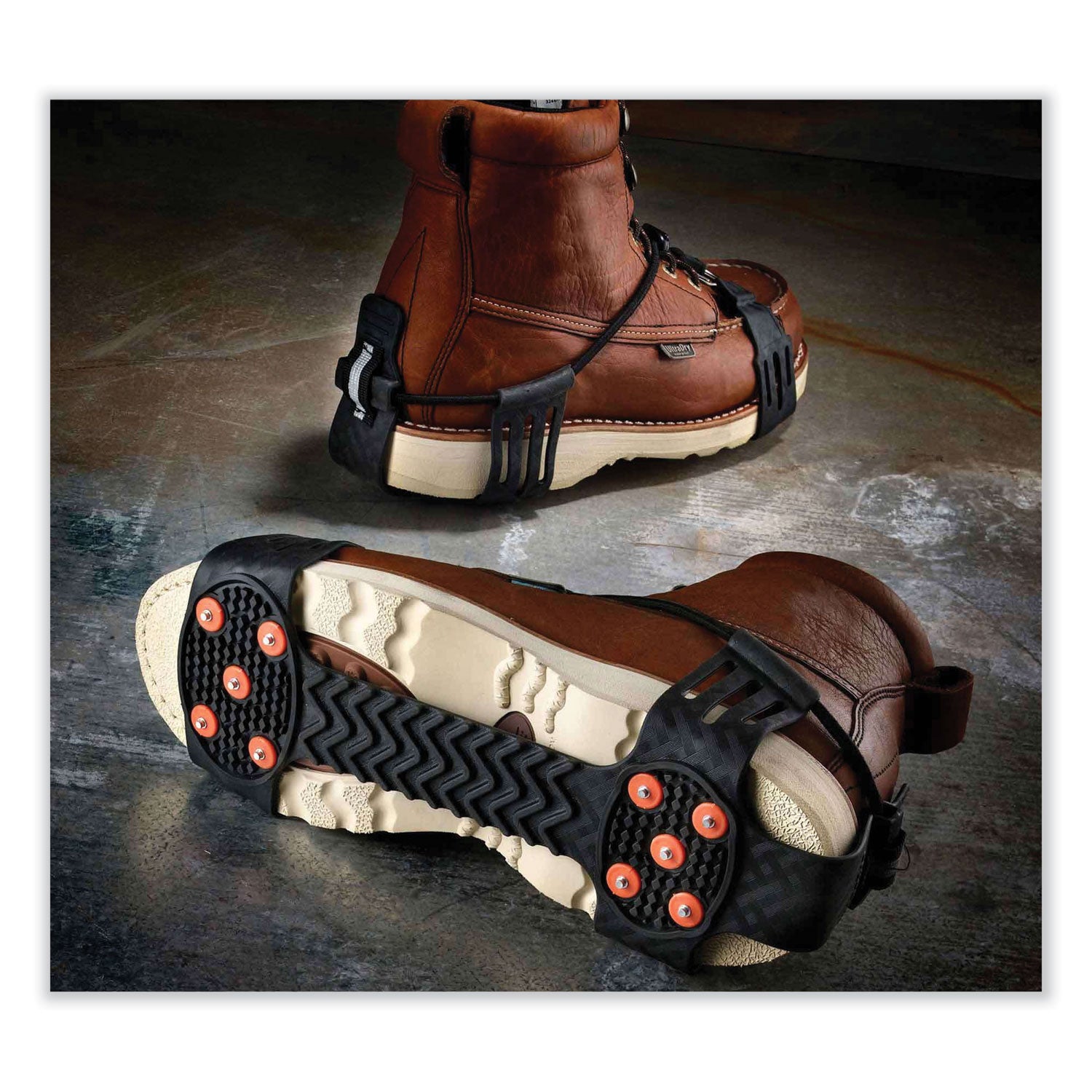 Trex 6310 Adjustable Slip-On Ice Cleats, Medium, Black, Pair, Ships in 1-3 Business Days