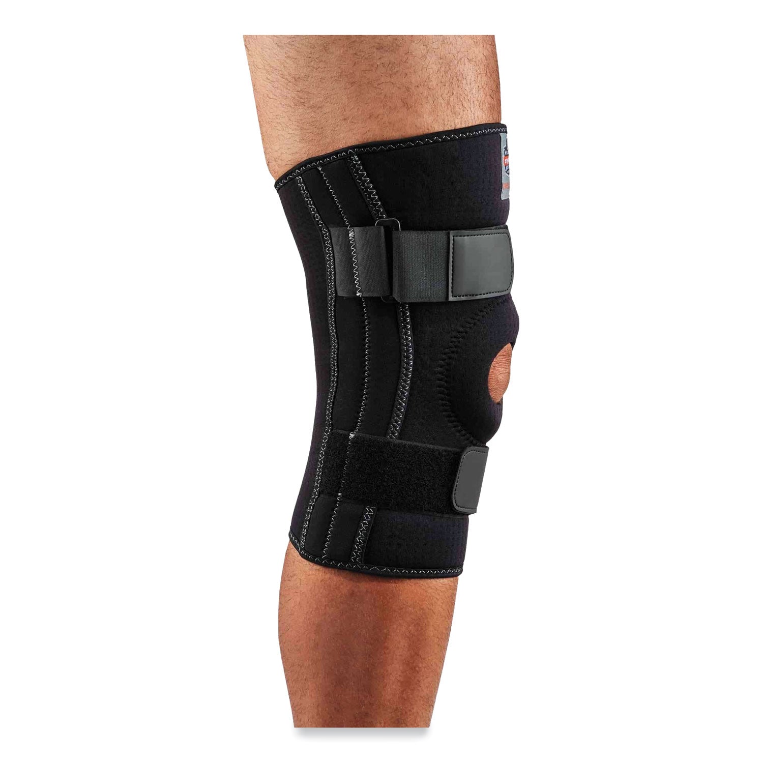 ProFlex 620 Open Patella Spiral Stays Knee Sleeve, Medium, Black, Ships in 1-3 Business Days