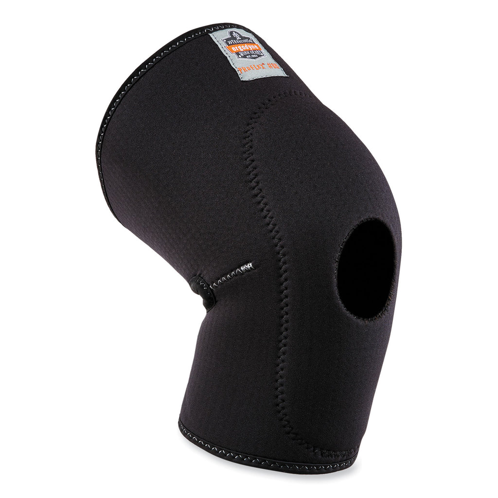 ProFlex 615 Open Patella Anterior Pad Knee Sleeve, Large, Black, Ships in 1-3 Business Days